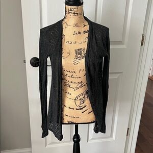 NWT Bellini gray Open-Front Cardigan